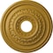 Ekena Millwork Orleans Ceiling Medallion (Canopies up to 4 5/8"), 17 5/8"OD X 3 5/8"ID X 1 7/8"P, Iridescent Gold CM17OLIGS - alternate 1